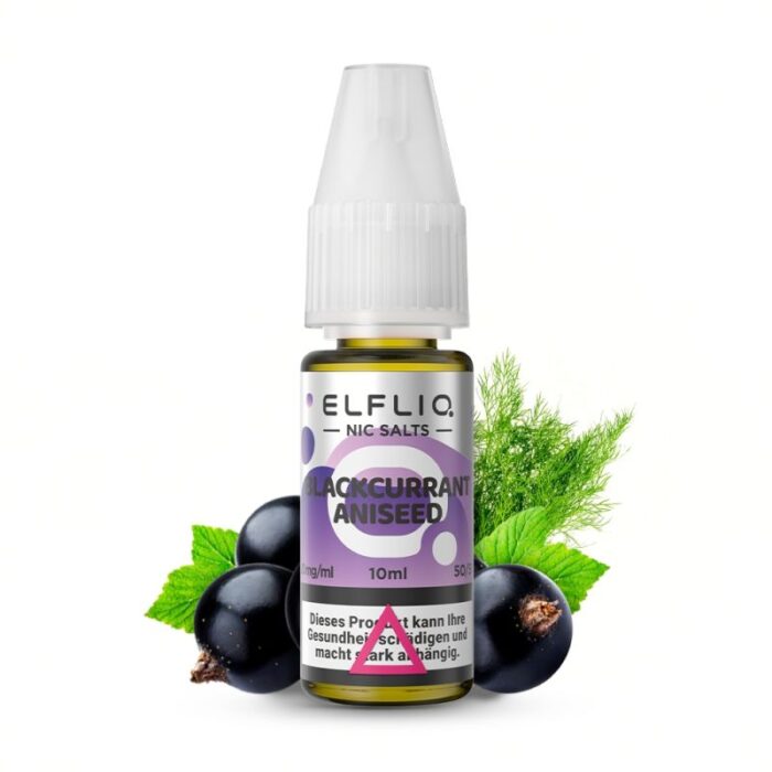 Elfbar  - Elfliq - Blackcurrant Aniseed