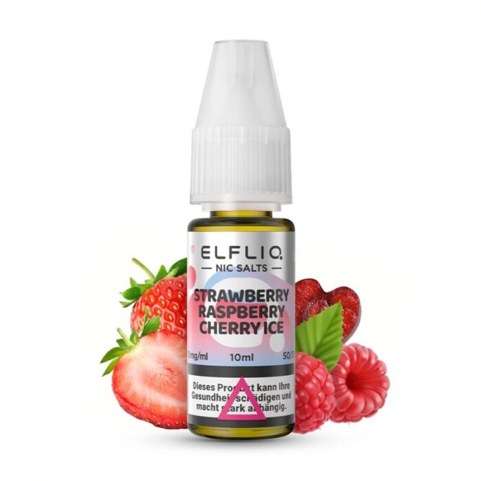 Elfbar - Elfliq - Strawberry Raspberrry Cherry Ice